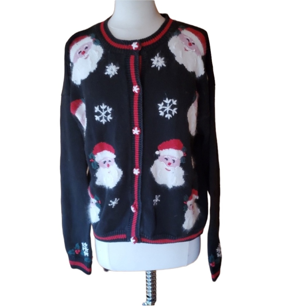 Northcrest Santa Cardigan Sweater
